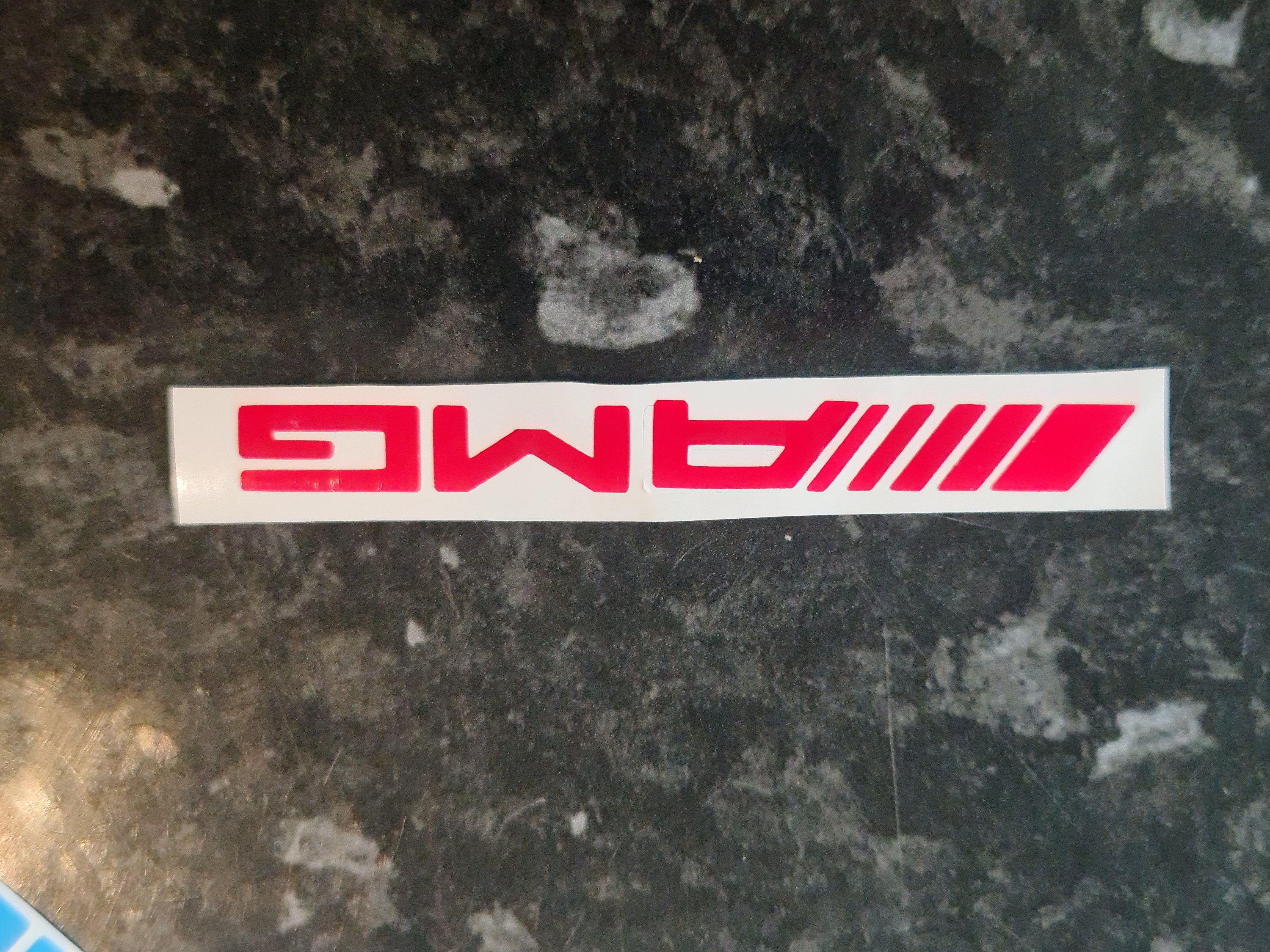 Merc Amg Logo Vinyl Decal Sticker X2 - Etsy UK
