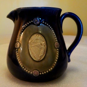 Antique Royal Doulton Masonic Jug 1924 inscribed 'Lodge of Peace and Harmony No. 3929' image 2