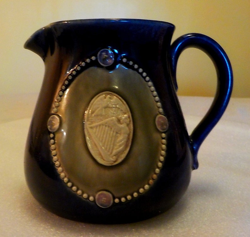 Antique Royal Doulton Masonic Jug 1924 inscribed 'Lodge of Peace and Harmony No. 3929' image 2