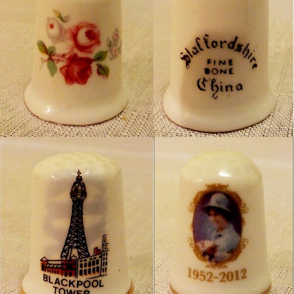 Queen Elizabeth Ii Thimbles Etsy