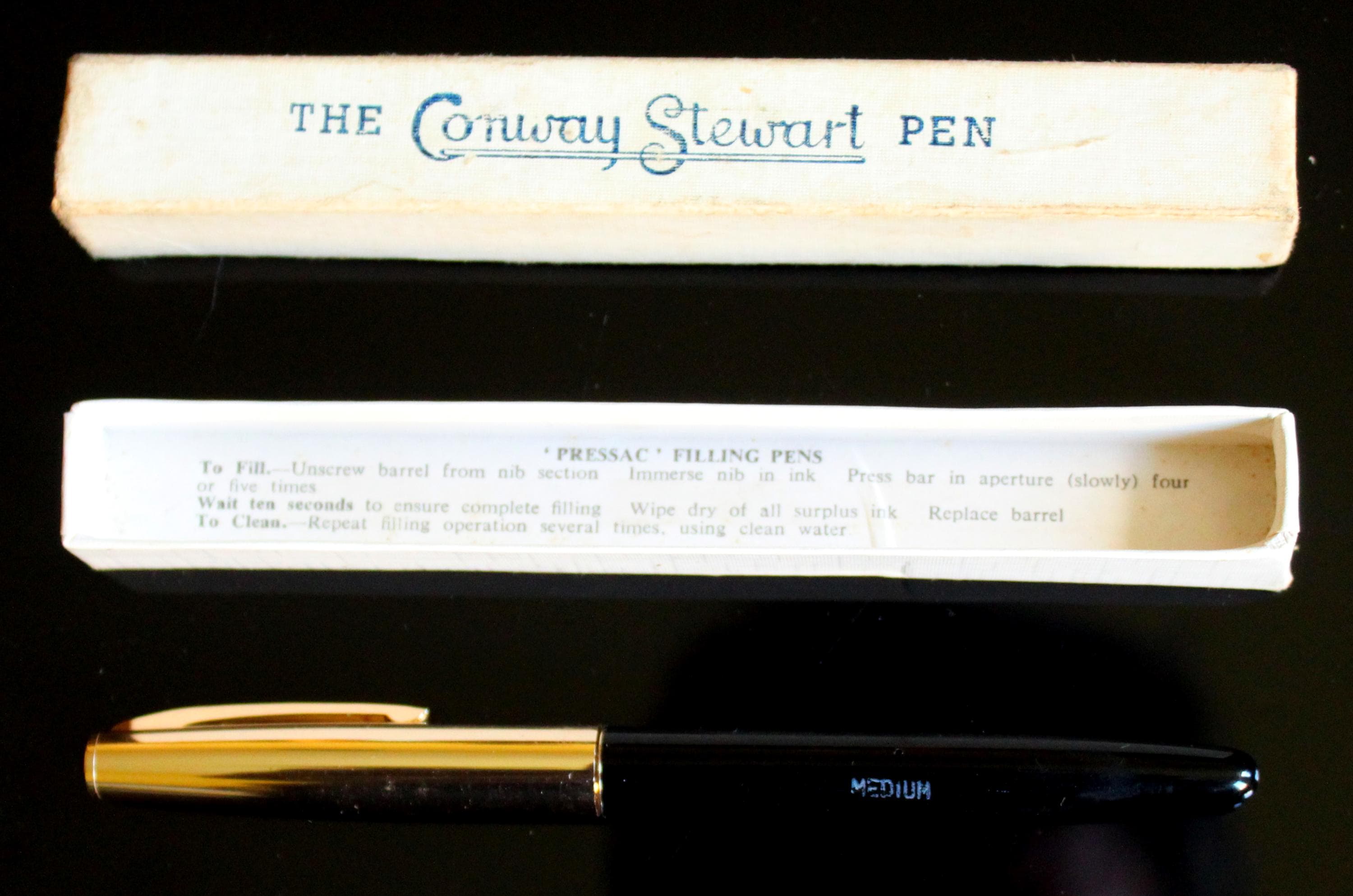 Conway Stewart 万年筆 イエロー ヴィンテージ 詳細ページ | 万年筆