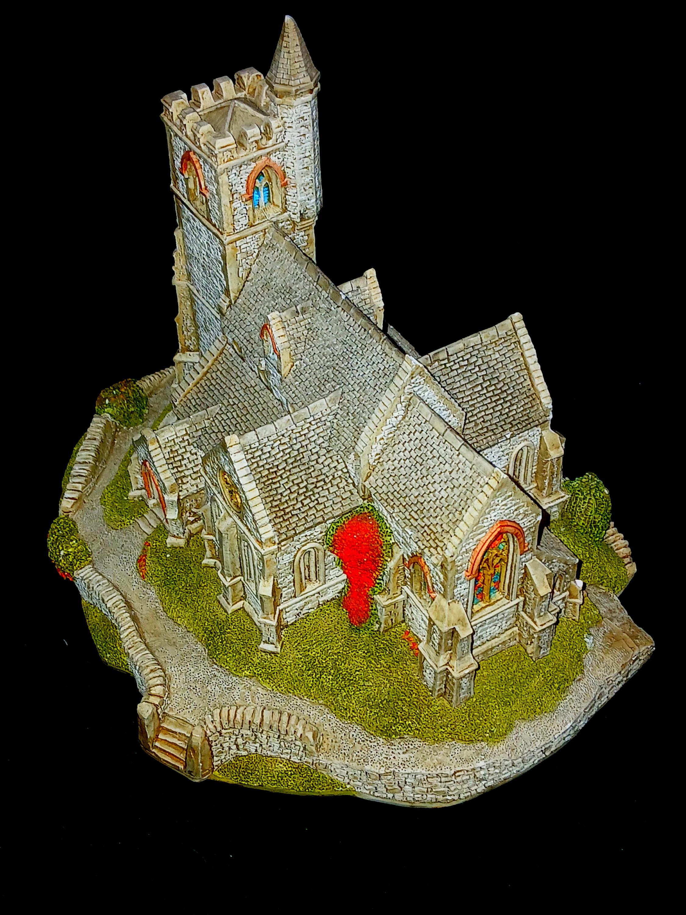 Lilliput Lane St Lawrence Church, Miniature Collectable British