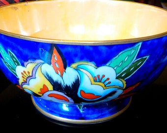 1930s Fruit bowl designed by Edith Gater of Sampson Hancock & Sons of Stoke -on-Trent