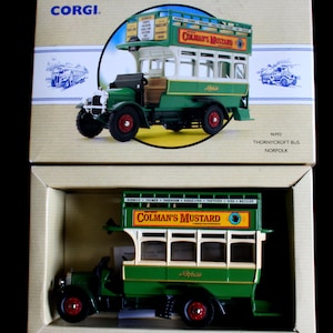 Corgi Classics 96992 Thornycroft J-Type Bus Norfolk Edition
