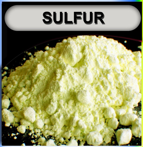 Sulfur Powder 100 Pure High Quality Natural Sulphur Soap Etsy