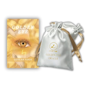 Orakelkarten Golden Eye in deutsch und englisch | Oracle cards | Kaffeesatz lesen | Kartenlegen | Spiritualität | Esoterik