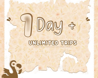 1 DAY + UNLiMiTED / Auto Restock / Unlimited Trips / Grab All You Want