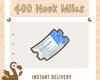 400 NMT | Nook Mile Tickets | Fast Delivery