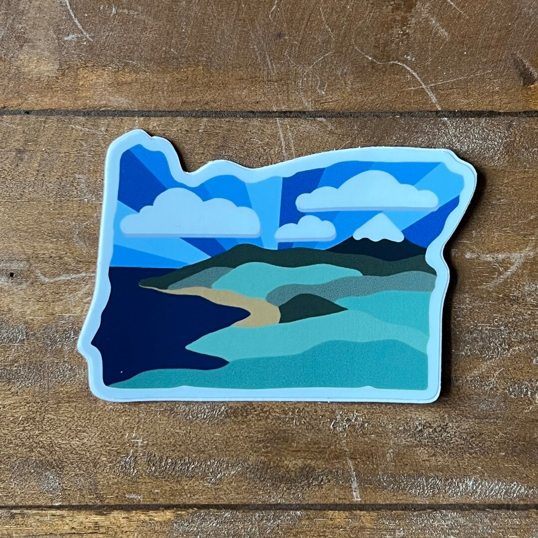Oregon Sticker - Etsy