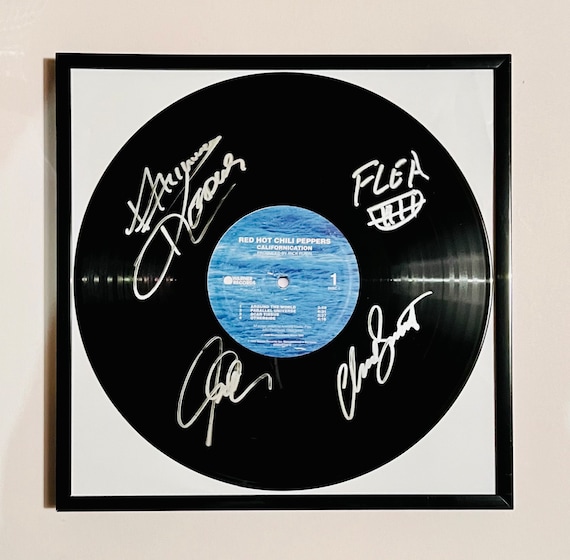 Red Hot Chili Peppers Californication Autographed Vinyl Record - Etsy