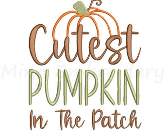 Pumpabroderidesign, sötaste pumpan i lappen maskinbroderi 5 storlekar, omedelbar nedladdning