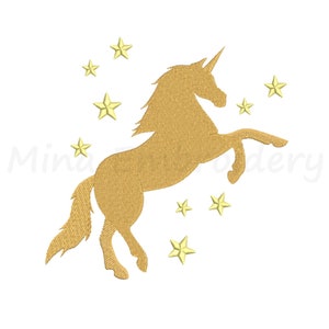 Unicorn Embroidery Design, Animal Embroidery Design, Machine Embroidery Design, 5 Sizes, Instant Download