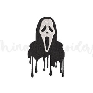 Ghost Embroidery Design, Halloween Embroidery Design, Machine Embroidery Design, 5 Sizes, Instant Download