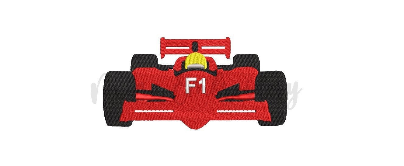 Race Car Embroidery Design Sport Cars Embroidery Design Etsy