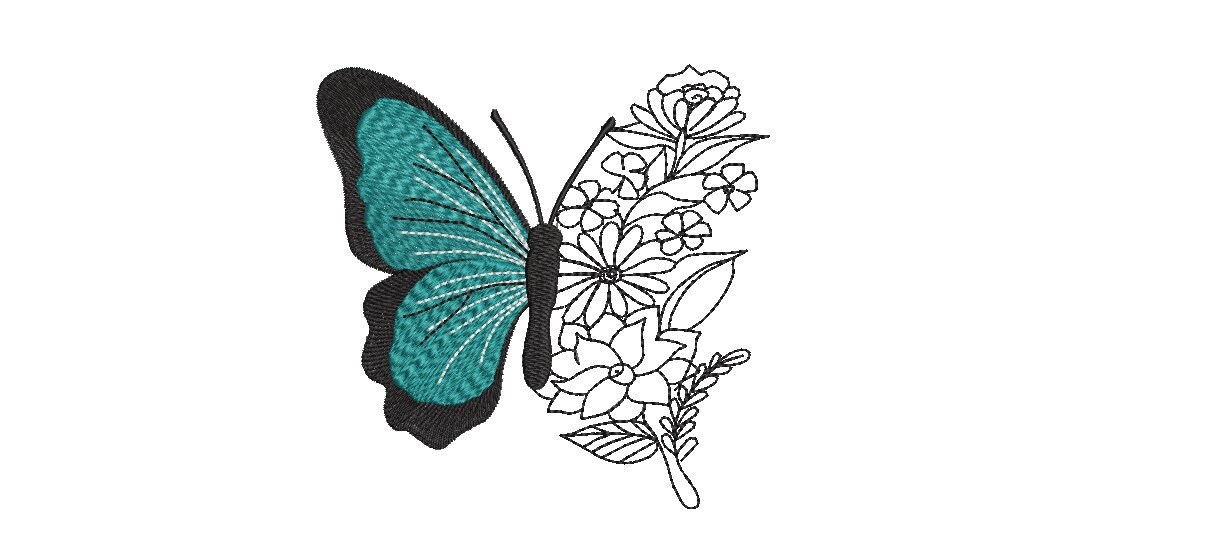 立体刺繍の花と蝶々 | 株式会社誠文堂新光社