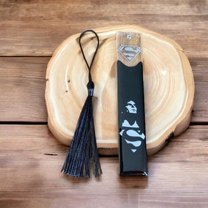 Bookmark inspired by DC Comics in epoxy resin
