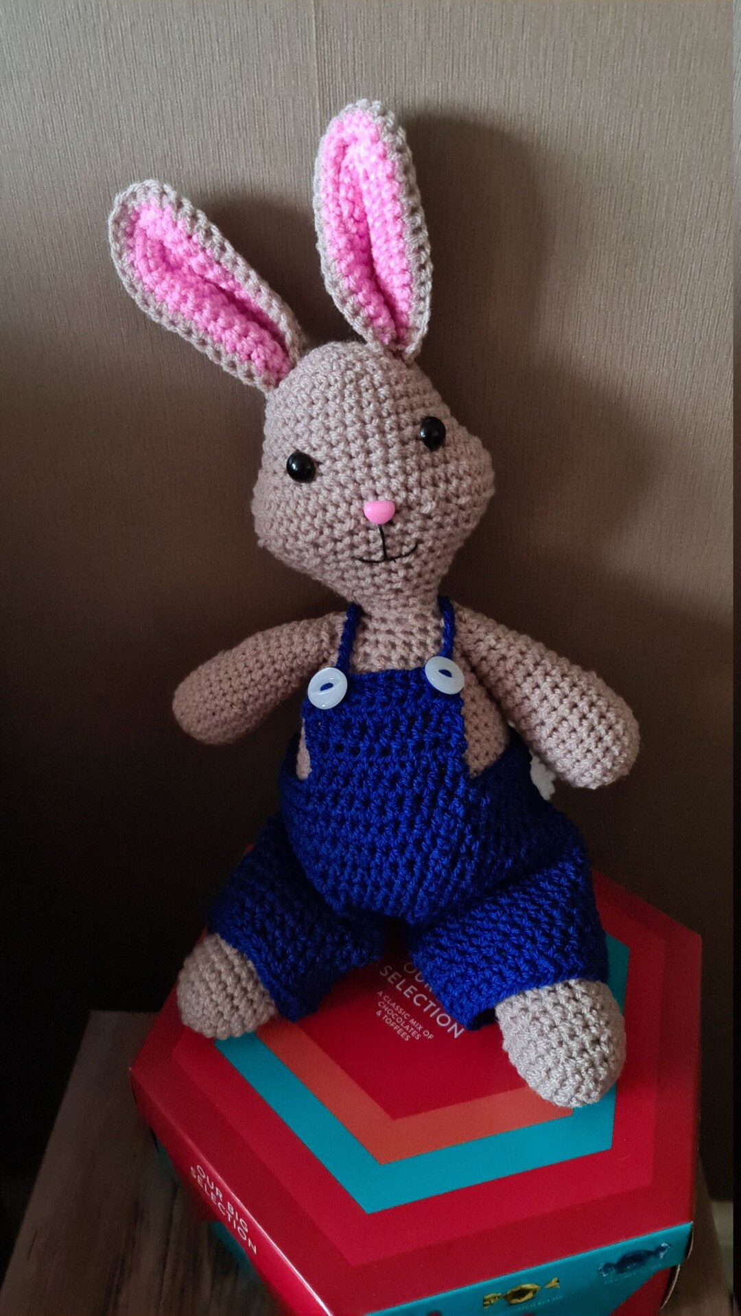Crochet Boy Rabbit Pattern Farmer Bunny Boy PDF Crochet Pattern - Etsy