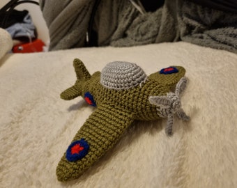 WW2 spitfire crochet pattern PDF only