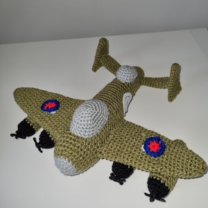 ww2 Lancaster Bomber PDF Häkelanleitung