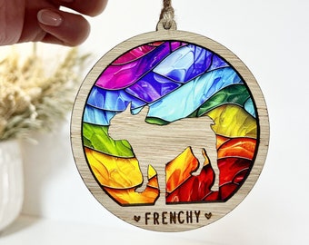 Rainbow bridge dog loss memorial gift, sun catcher, pet sympathy gift, pet loss gift, dog loss memorial gift, dog lover gift, dog sympathy