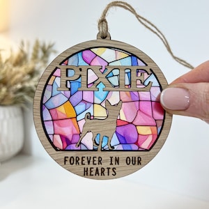 Rainbow bridge dog loss memorial gift, sun catcher, pet sympathy gift, pet loss gift, dog loss memorial gift, dog lover gift, dog sympathy
