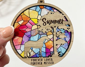 Horse remembrance gift, horse ornament, horse sympathy gift, horse loss gifts, horse memorial gift, horse lover gift, horse gifts