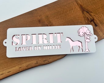 Horse stable name sign, Pony stable name plaque, Horse stable name plaque, Pony stable name plate, Horse name sign, Pony name sign