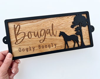 Personalised horse stable door sign, Pony stable name plaque, Horse name plaque, Pony stable name plate, Horse name sign, Pony name sign