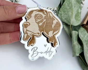 Portretornament beagle-hond