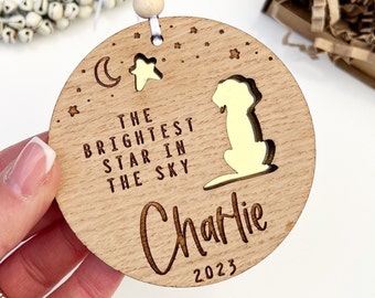 Dog memorial gift, Dog sympathy gift, Dog ornament, Brightest star in the sky dog loss bereavement gift, Dog loss, Pet loss, In memory gift