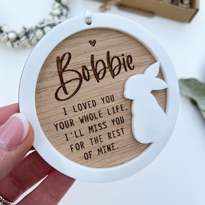 Bunny memorial keepsake sympathy gift