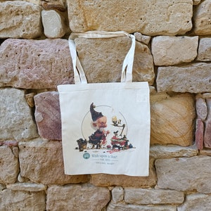 Tote Bag sac fourre-tout féérique, fée lutin, créature magique par JBMonge Christmas Elf