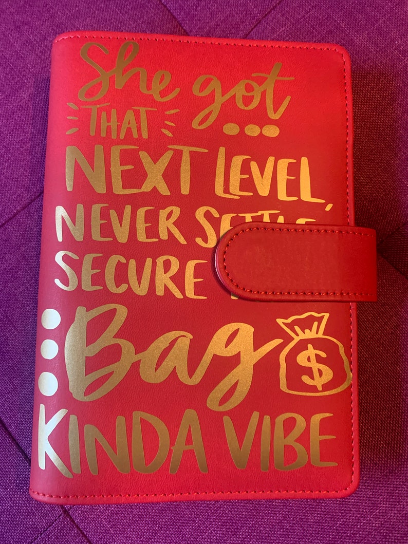 A6 Binder / Budget Binder / Handmade/ Designs Available Etsy
