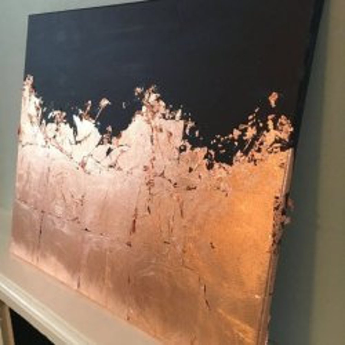 Composition Copper Leaf Sheets 25 Leaves 14 X 14 Cm Etsy