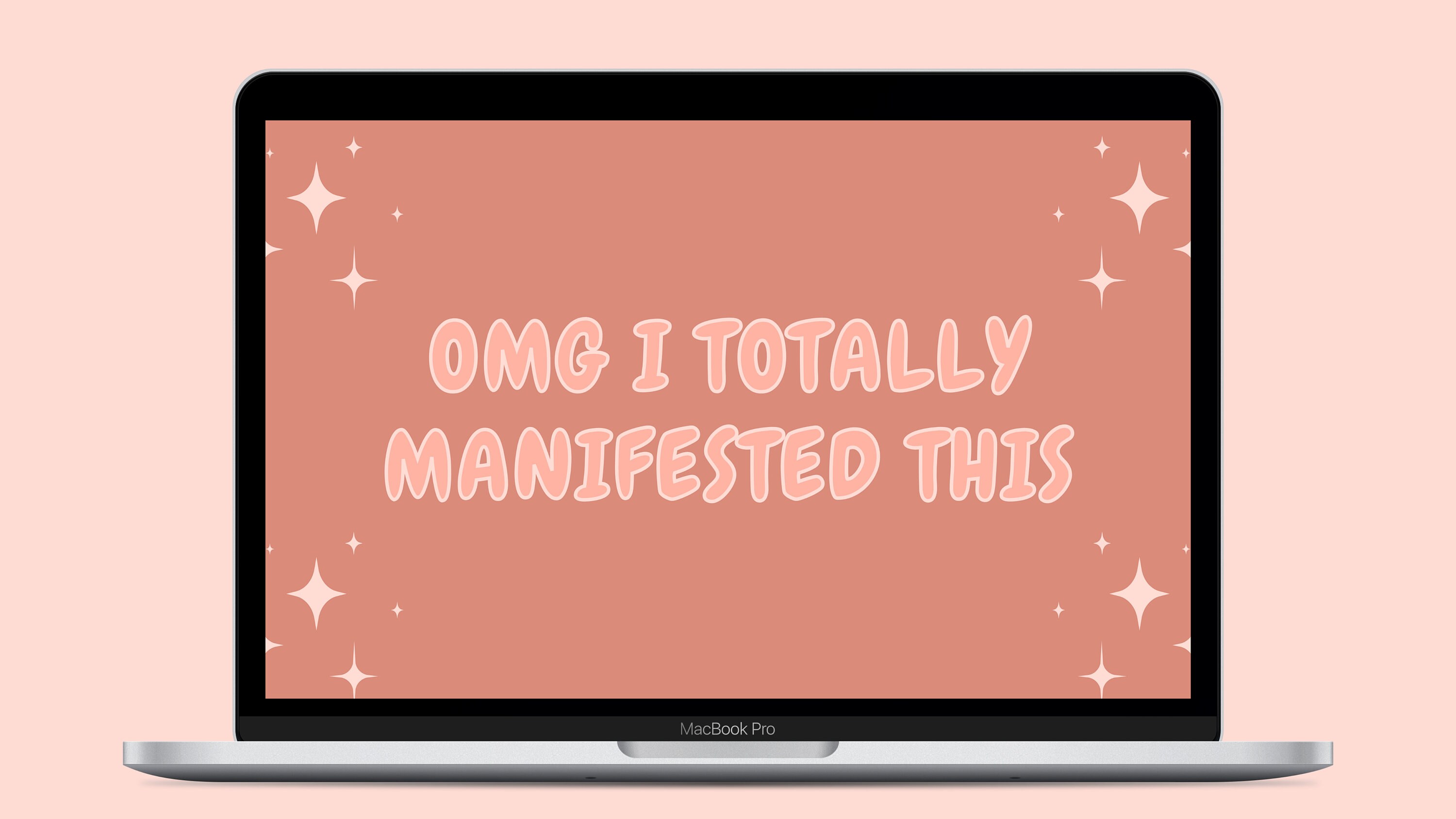 Manifestation Desktop Wallpaper Background Digital Download - Etsy UK