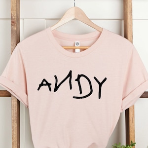 Andy T-Shirt, Toy Story Shirt, Gift Apparel, Disney Animations, Gift For Husbands, Unisex Apparel, Family Matching Shirt, Personalized Shirt