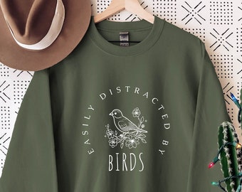 Bird Watching Sweatshirt, Bird Nerd Sweatshirt, Bird Lover, Nature Lover Funny Bird Watcher Sweatshirt, Bird Nerd Hoodie, National Bird Day