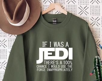 Bluza Jedi: zabawny prezent z motywem sarkazmu w stylu Gwiezdnych Wojen