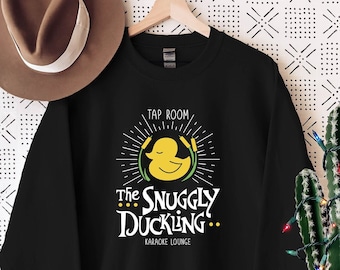 The Snuggly Duckling Sweatshirt, Tangled Movie Sweatshirt, Disney Fan Sweatshirt, Gift Idea, Customize Sweatshirt, Personalized Sweatshirt