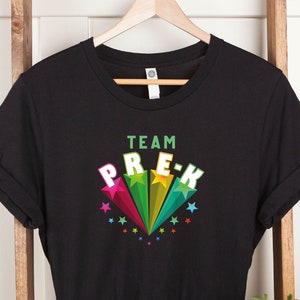 Team Pre-K T-Shirt, Pre-K Teacher Shirt, Pre Kinder Shirt, Kindergarten Shirt, Preschool Teacher , Pre-K Crew Shirts Hello Pre School Shirt