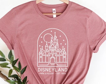 Camiseta de DisneyLand Park & Resort, camiseta de viaje a Disney 2026, camiseta de DisneyLand Park, camiseta de Disneyland Resort, camisetas a juego de vacaciones familiares de Disney