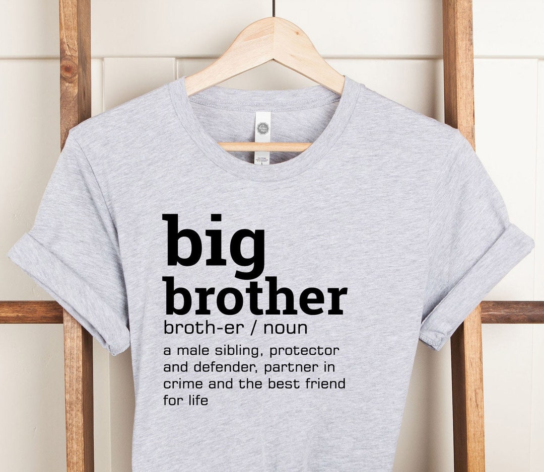 Big Brother Mean Shirt, Protector and Defender, Partner in Crime, Best