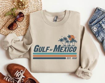 Sweater Golf van Mexico: sweater met grafische print kust