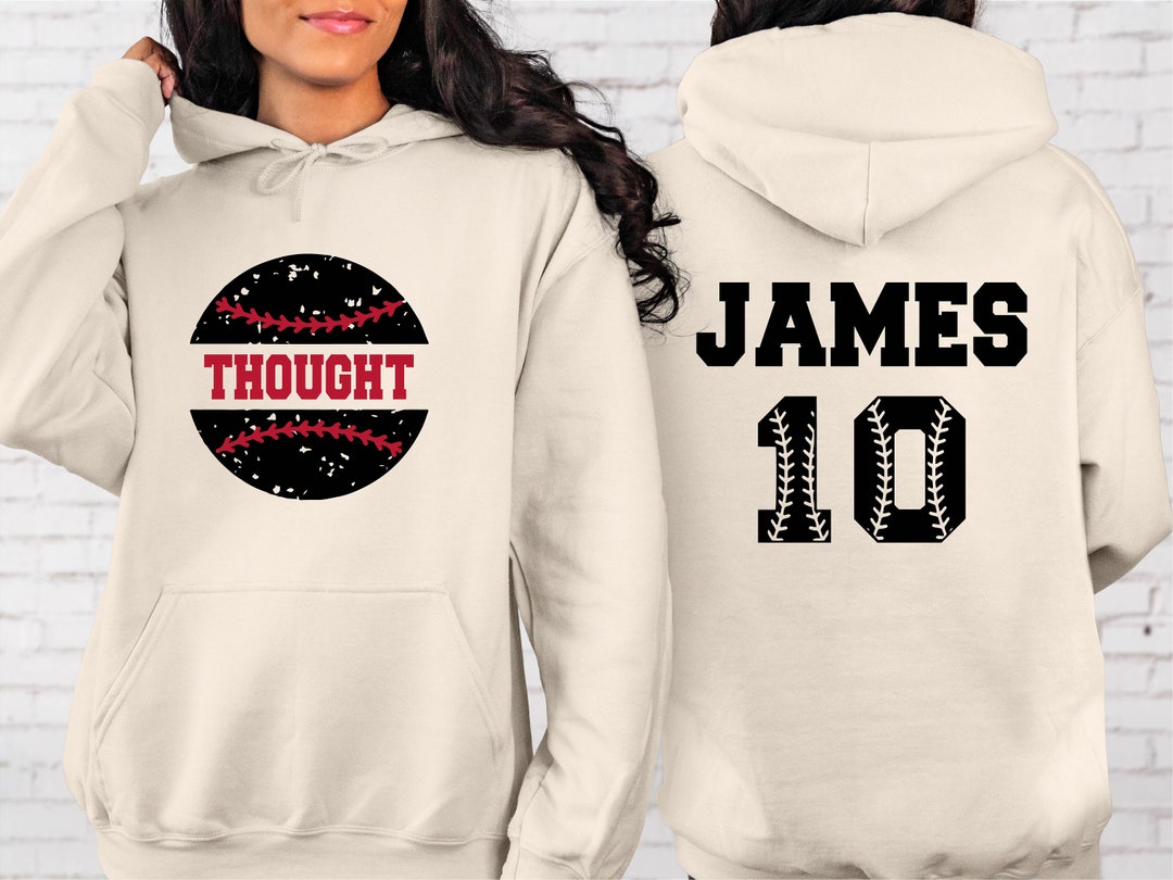 Baseball Sweater, Custom Baseball Team Name and Numbers Hoodie ...