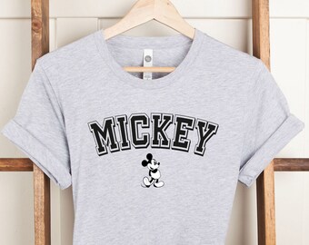 Vintage Mickey Shirt, Mickey Mouse T-Shirt, Animation Mickey Mouse, Vacation, Disney Trip Tee, Magic Trip, Customize Tee, Personalized Shirt