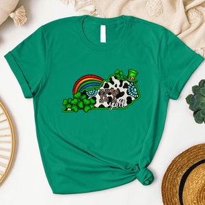 Chemise de la Saint-Patrick Kentucky yall, jolie chemise de la Saint-Patrick, t-shirt carte St Patrick's Kentucky, t-shirt vert de Patrick, t-shirt Kentucky