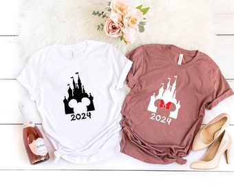 Disneyland 2026 Trip Shirt: Matching Couple Tees