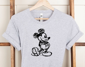 Vintage Mickey Mouse T-Shirt: Magic Trip, Customize Tee