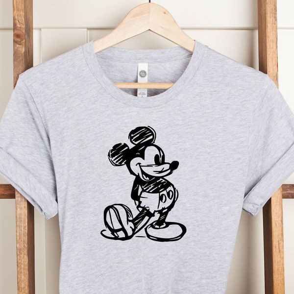 Vintage Mickey Shirt, Mickey Mouse T-Shirt, Magic Trip, Customize Tee, Animation Mickey Mouse, Vacation, Disney Trip Tee, Personalized Shirt