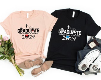Mickey en Minnie Mouse-afstuderen-T-shirt 2026